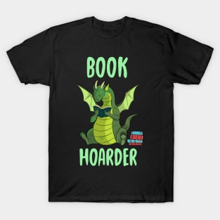 Book Hoarder Dragon T-Shirt